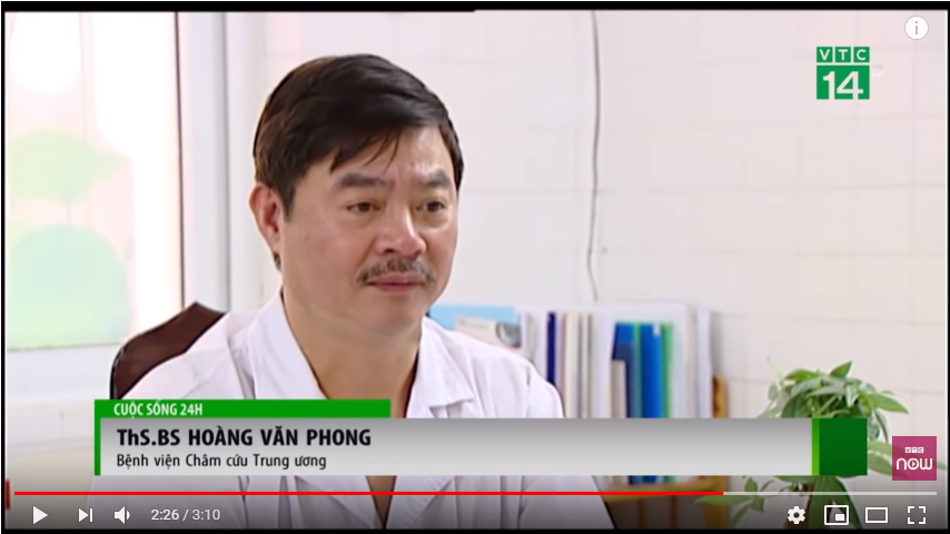 Trị viêm xoang bằng phương pháp "cấy chỉ" vào huyệt, Bệnh viện Châm cứu TW