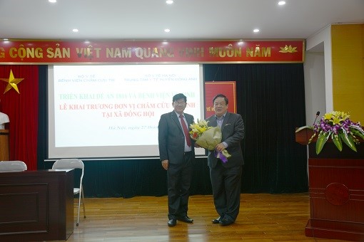 Khai trương đơn vị châm cứu vệ tinh tại Trạm y tế xã Đông Hội, huyện Đông Anh – TP. Hà Nội