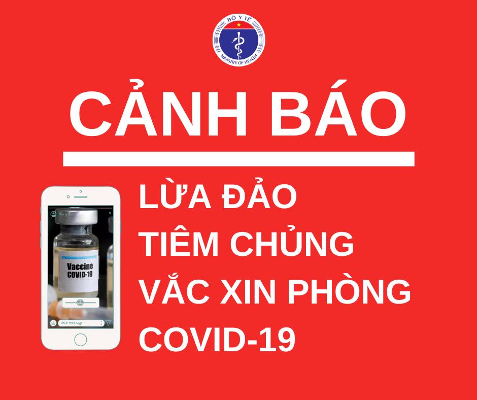 Người dân cần cảnh giác với lừa đảo tiêm chủng vắc xin phòng COVID-19