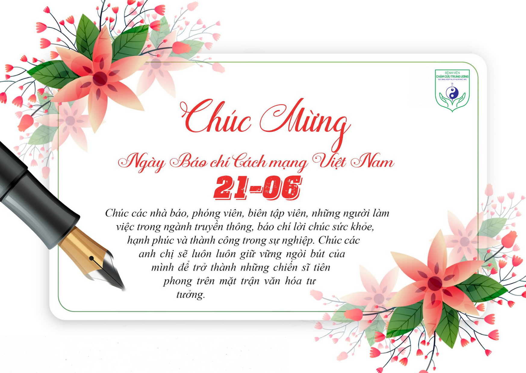 CHÀO MỪNG KỶ NIỆM 96 NĂM NGÀY BÁO CHÍ CÁCH MẠNG VIỆT NAM