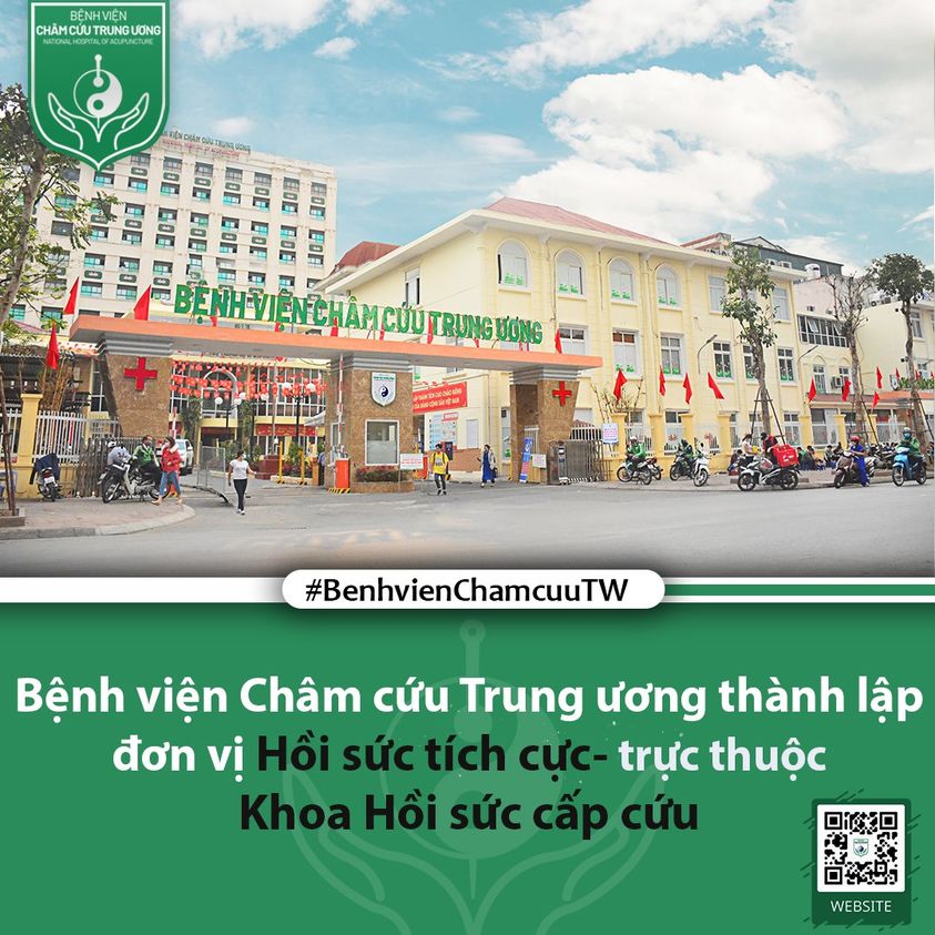 Bệnh viện Châm cứu Trung ương thành lập đơn vị Hồi sức tích cực