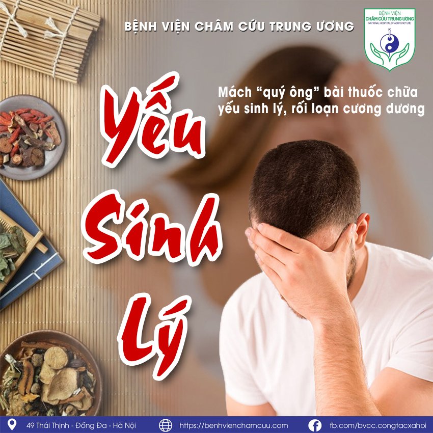 Mách “quý ông” bài thuốc chữa yếu sinh lý, rối loạn cương dương