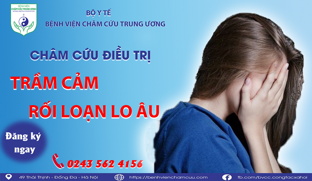 Điều trị trầm cảm và rối loạn lo âu bằng châm cứu