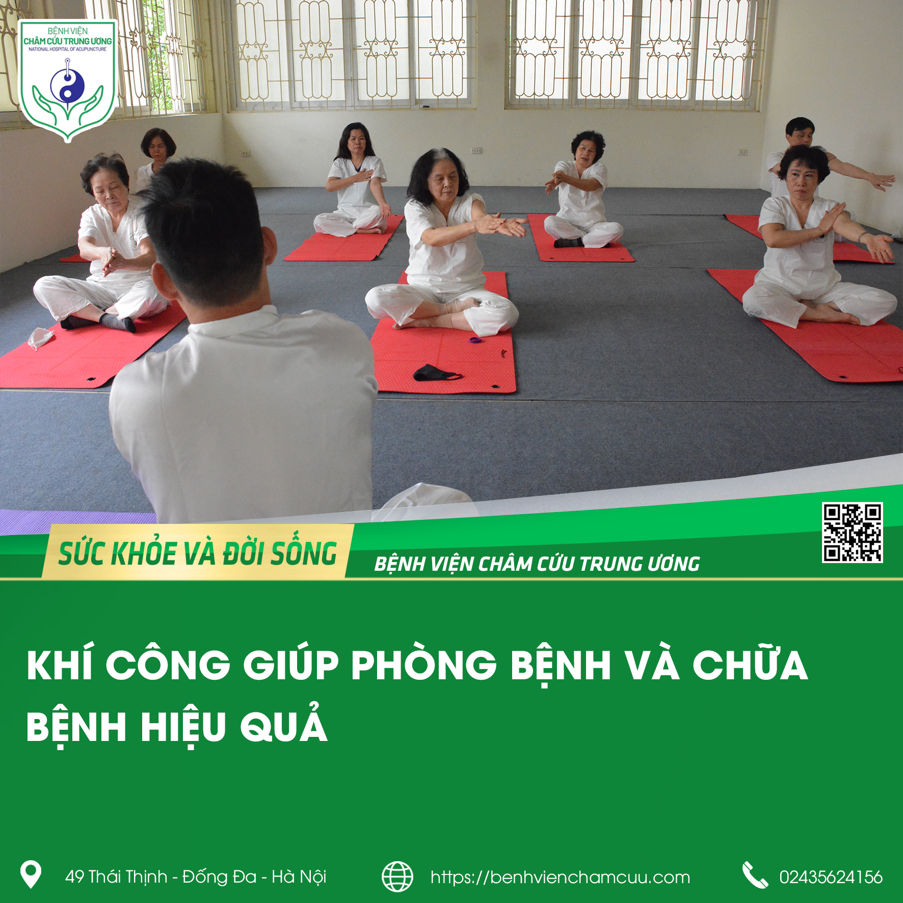 KHÍ CÔNG GIÚP PHÒNG BỆNH VÀ CHỮA BỆNH HIỆU QUẢ