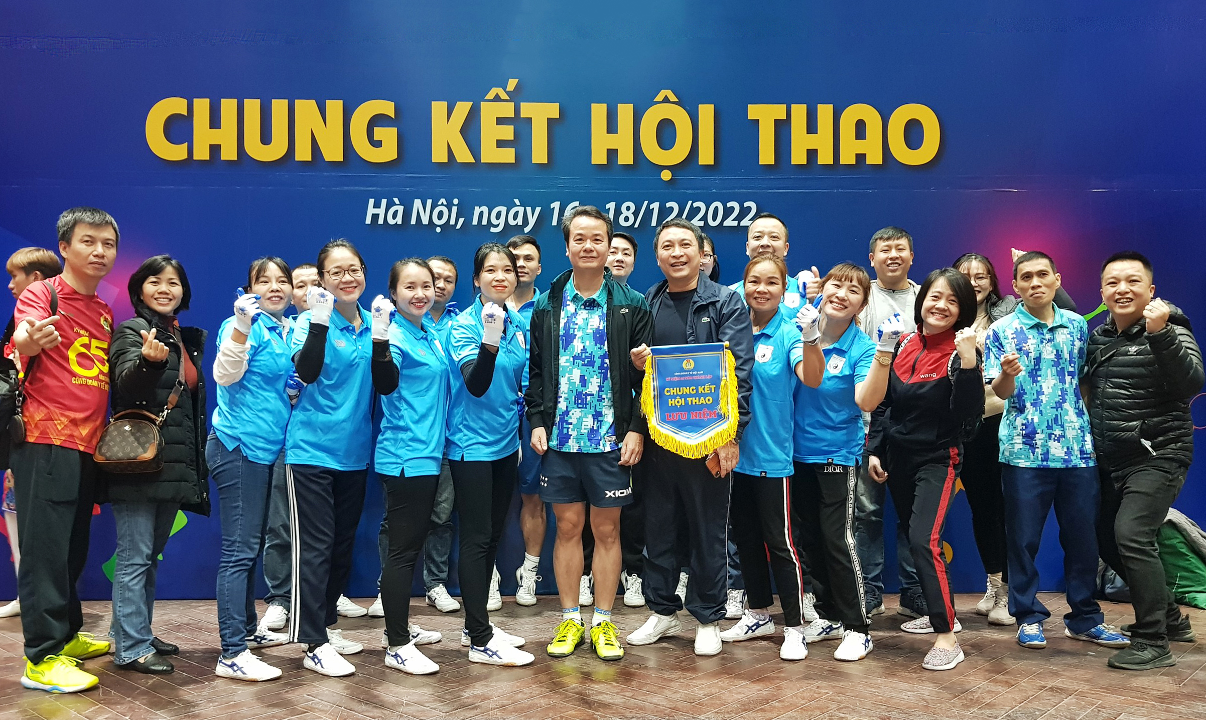 HỘI THAO CÔNG ĐOÀN NGÀNH Y TẾ : ĐOÀN VĐV BỆNH VIỆN CHÂM CỨU TW LẬP NHIỀU THÀNH TÍCH ẤN TƯỢNG