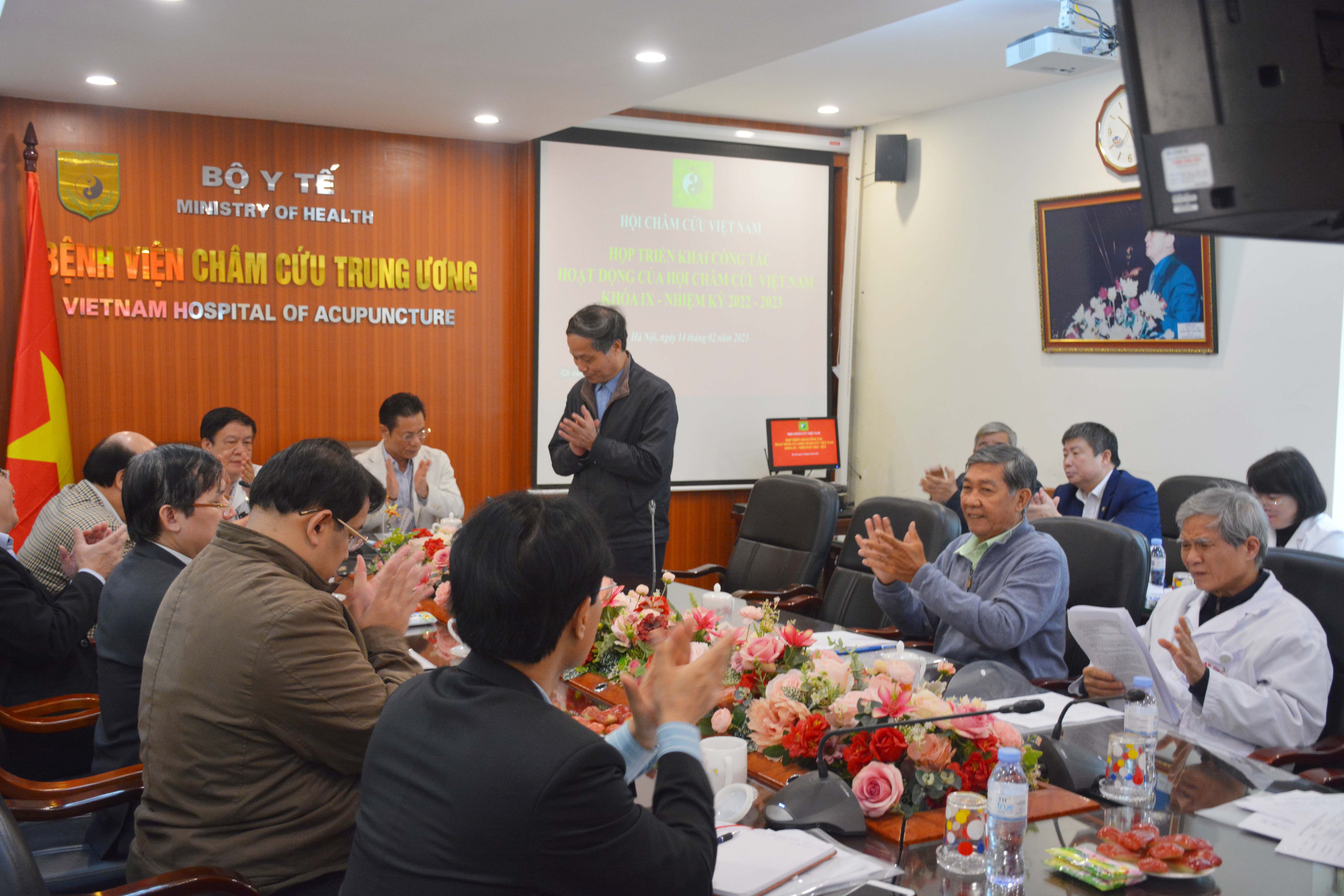 TRIỂN KHAI CÔNG TÁC HOẠT ĐỘNG HỘI CHÂM CỨU VIỆT NAM KHÓA IX