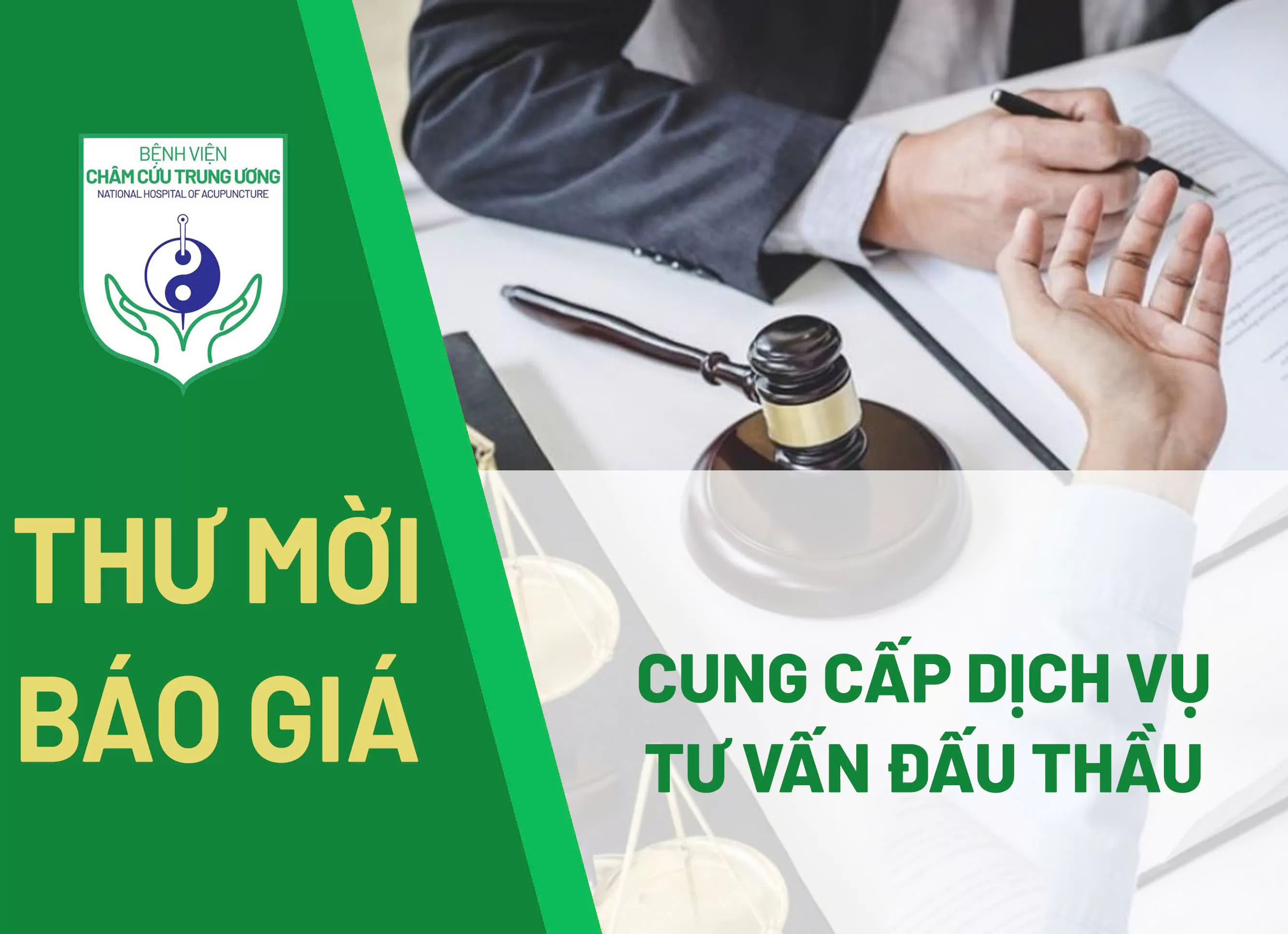 Thư mời cung cấp dịch vụ tư vấn đấu thầu